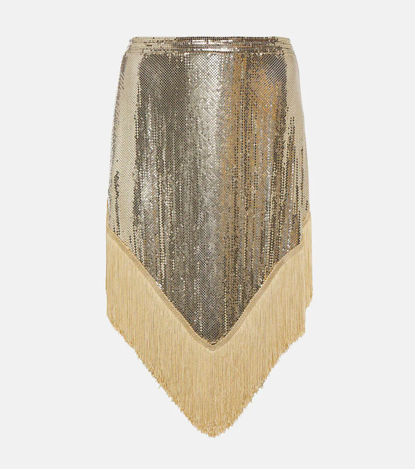  Rabanne Rabanne Embellished Miniskirt 