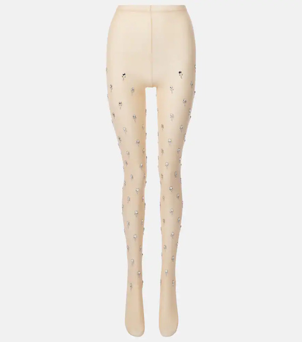  Rabanne Rabanne Embellished Tights 