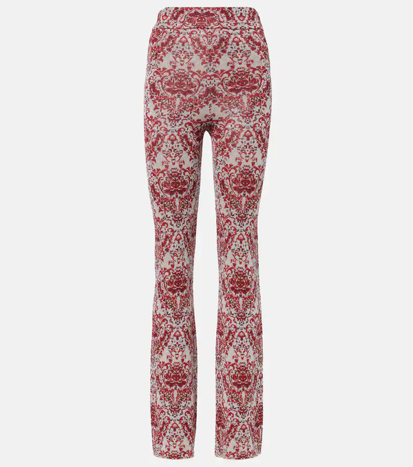  Rabanne Rabanne Paisley Straight Pants 