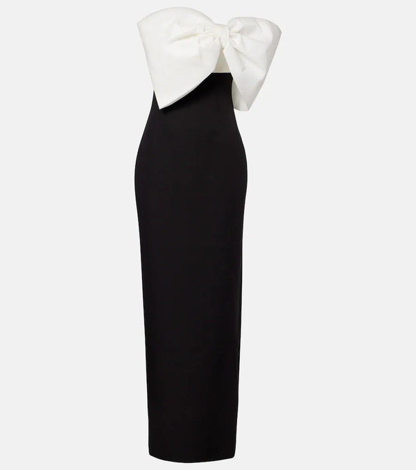  Rachel Gilbert Rachel Gilbert Kace Bow-detail Gown 