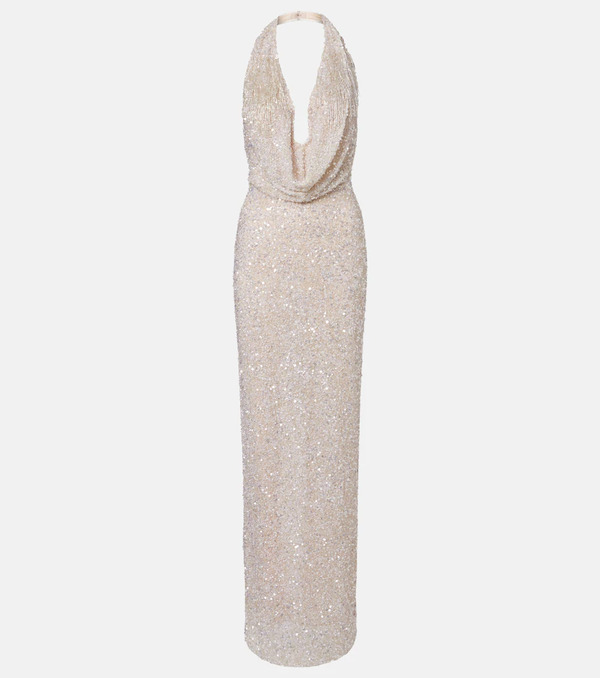  Rachel Gilbert Rachel Gilbert Presley Embellished Bustier Gown 