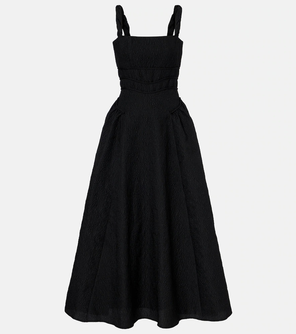  Rachel Gilbert Rachel Gilbert Sophia Jacquard Maxi Dress 