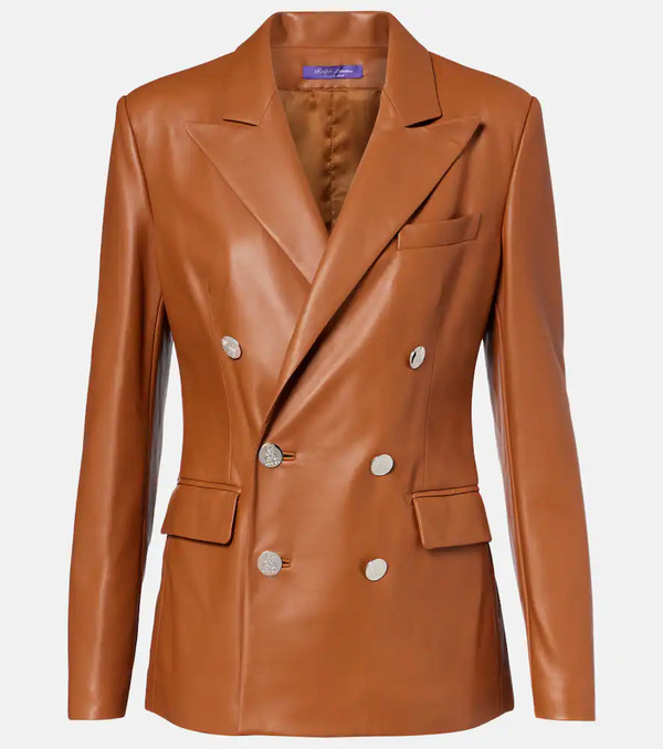  Ralph Lauren Collection Ralph Lauren Collection Camden Leather Blazer 
