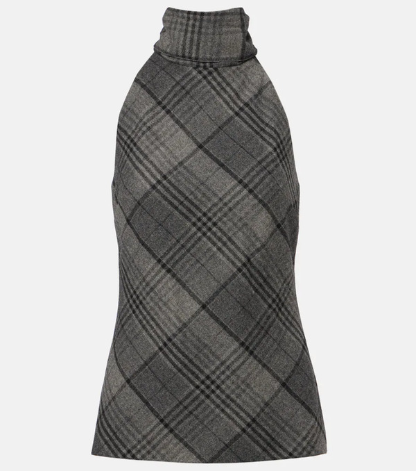  Ralph Lauren Collection Ralph Lauren Collection Chilton Tie-neck Wool Blouse 