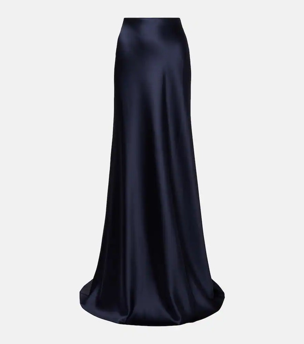  Ralph Lauren Collection Ralph Lauren Collection Satin Maxi Skirt 