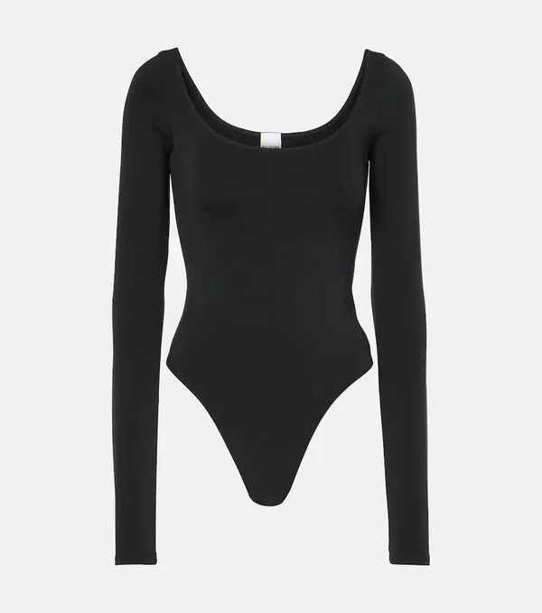  Re/done Re/done Cotton-blend Jersey Bodysuit 