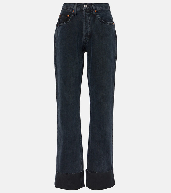  Re/done Re/done High-rise Straight Jeans 