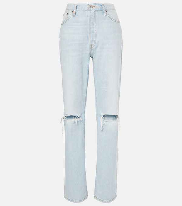  Re/done Re/done Loose High-rise Straight Jeans 