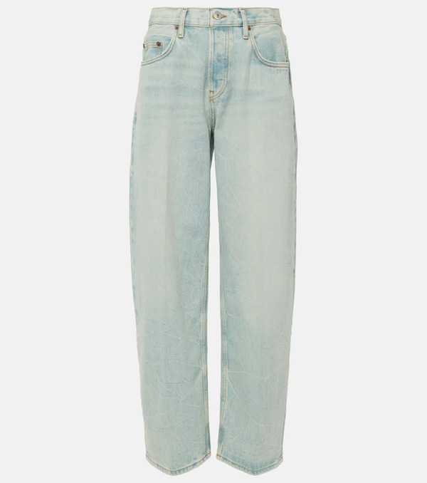  Re/done Re/done Mid-rise Straight Jeans 