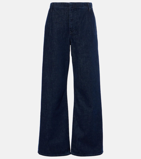  Re/done Re/done Triuser High-rise Wide-leg Jeans 