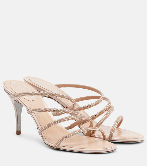  Rene Caovilla Rene Caovilla Crystal-embellished Sandals 