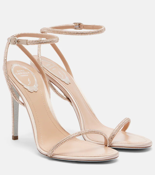  Rene Caovilla Rene Caovilla Ellabrita Embellished Sandals 