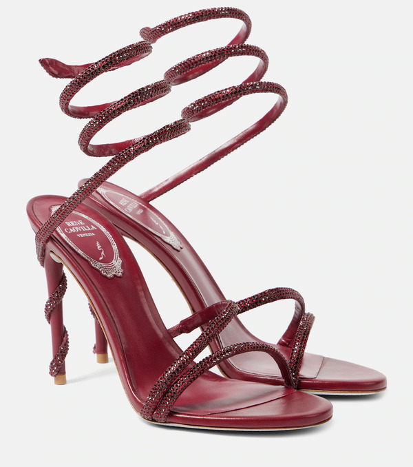  Rene Caovilla Rene Caovilla Margot Embellished Sandals 