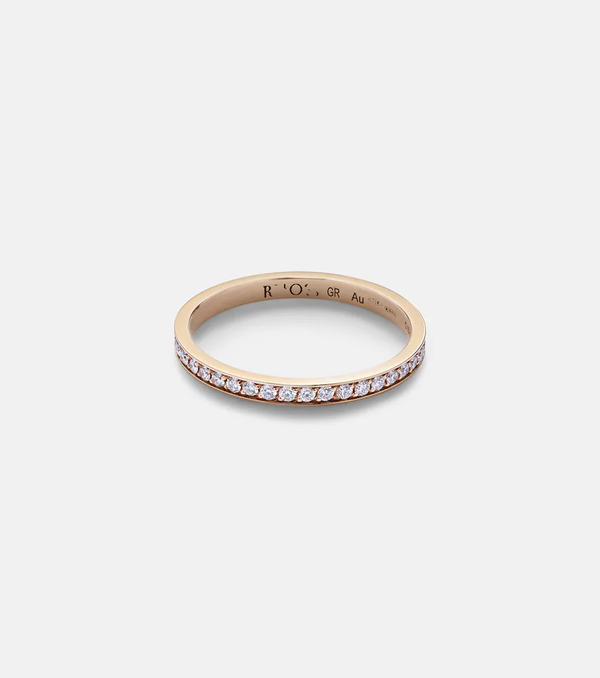  Repossi Repossi Berbere Xs 18kt Rose Gold Ring With Diamonds 