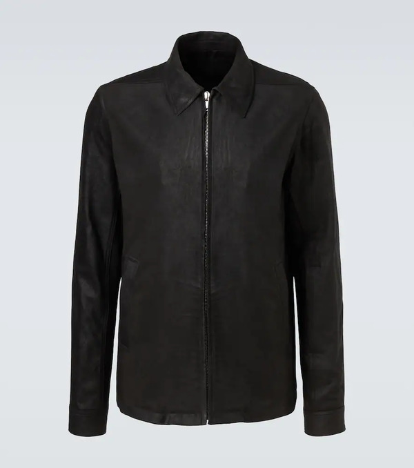  Rick Owens Rick Owens Brad Suede Jacket 