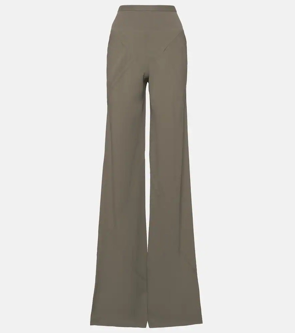  Rick Owens Rick Owens Crepe Wide-leg Pants 