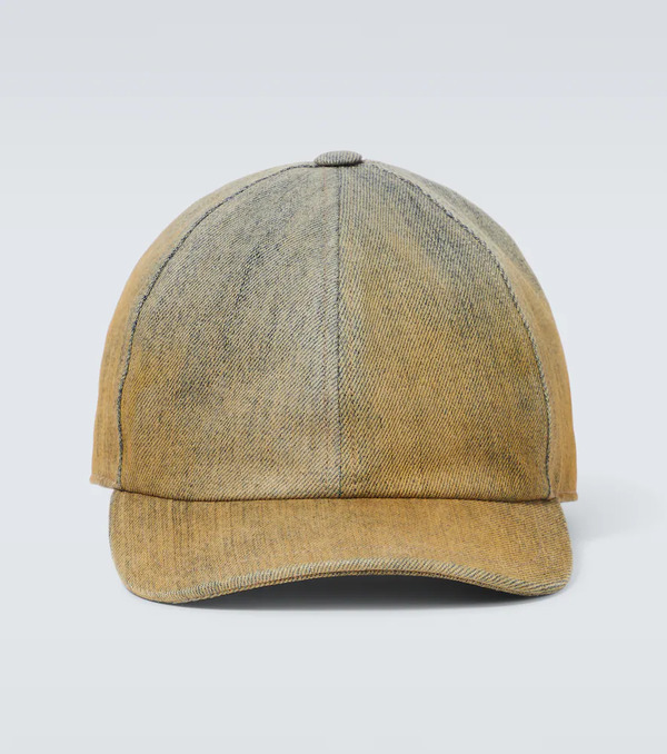  Rick Owens Rick Owens Denim Baseball Cap 