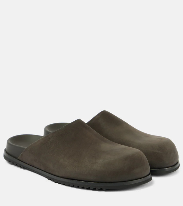  Rick Owens Rick Owens Granola Leather Slides 