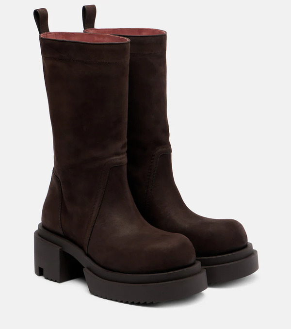  Rick Owens Rick Owens Leather Ankle Boots 