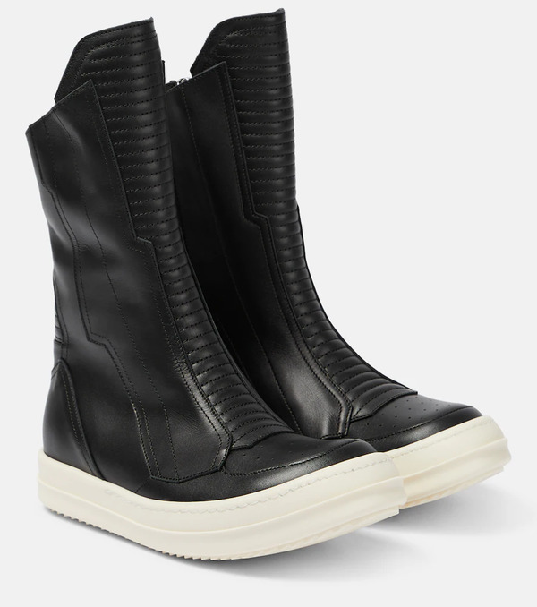 Rick Owens Rick Owens Leather Sneakers 
