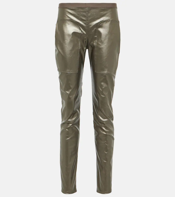  Rick Owens Rick Owens Metallic Denim Leggings 