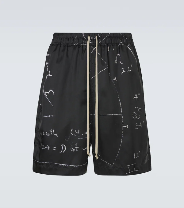  Rick Owens Rick Owens Printed Shorts 