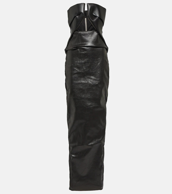  Rick Owens Rick Owens Strapless Gown 