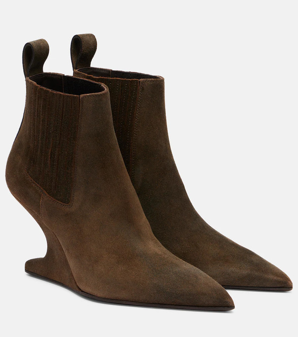  Rick Owens Rick Owens Suede Ankle Boots 