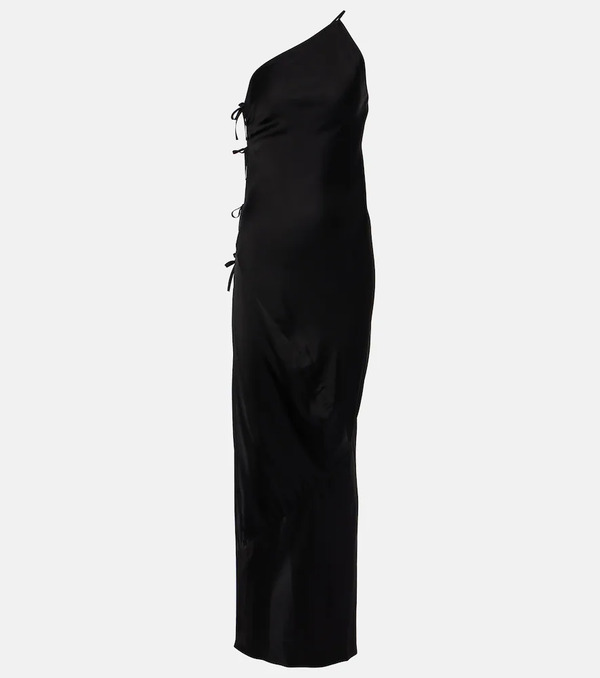  Rick Owens Rick Owens Taco One-shoulder Minidress 