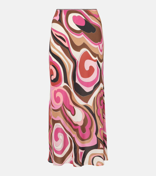  Rixo Rixo Ardith Silk Maxi Skirt 