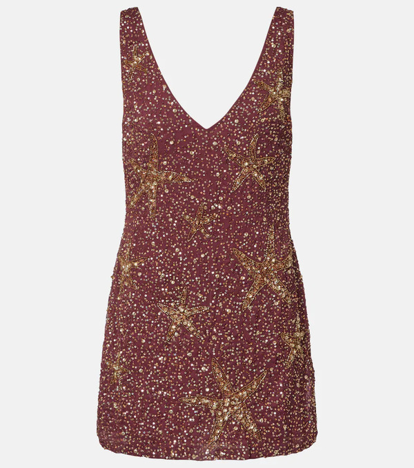  Rixo Rixo Christabel Embellished Minidress 