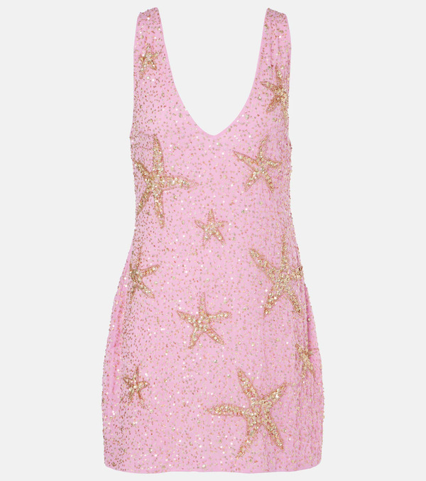  Rixo Rixo Christabel Sequined Minidress 