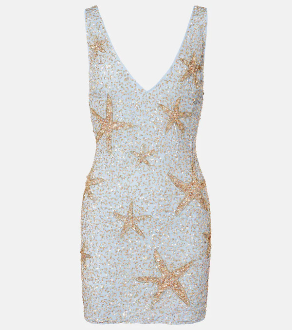  Rixo Rixo Christabel Sequined Minidress 
