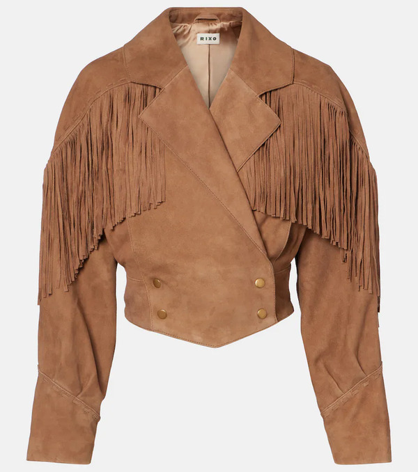  Rixo Rixo Darragh Suede Jacket 