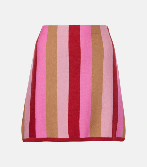  Rixo Rixo Liesel Wool-blend Miniskirt 