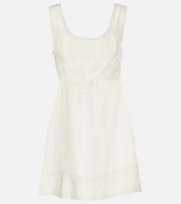  Rixo Rixo Ronan Lace-trimmed Minidress 