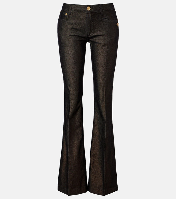  Roberto Cavalli Roberto Cavalli Embellished Flared Jeans 