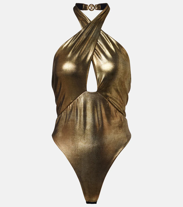  Roberto Cavalli Roberto Cavalli Halterneck Bodysuit 