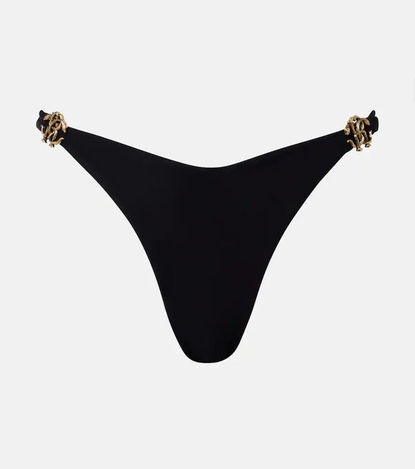  Roberto Cavalli Roberto Cavalli Logo Bikini Bottoms 