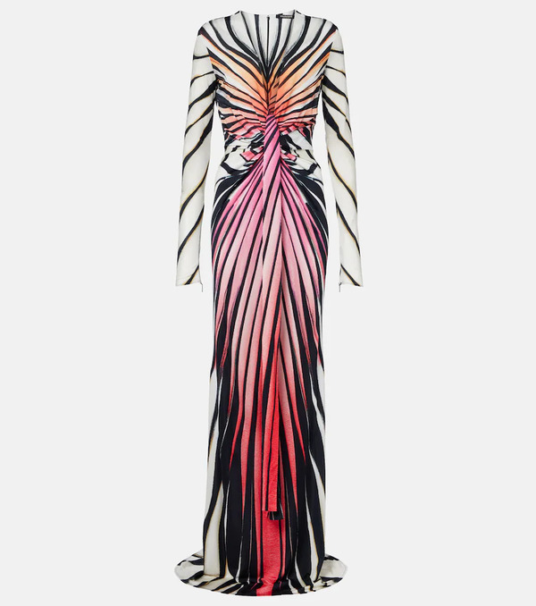  Roberto Cavalli Roberto Cavalli Printed Gown 