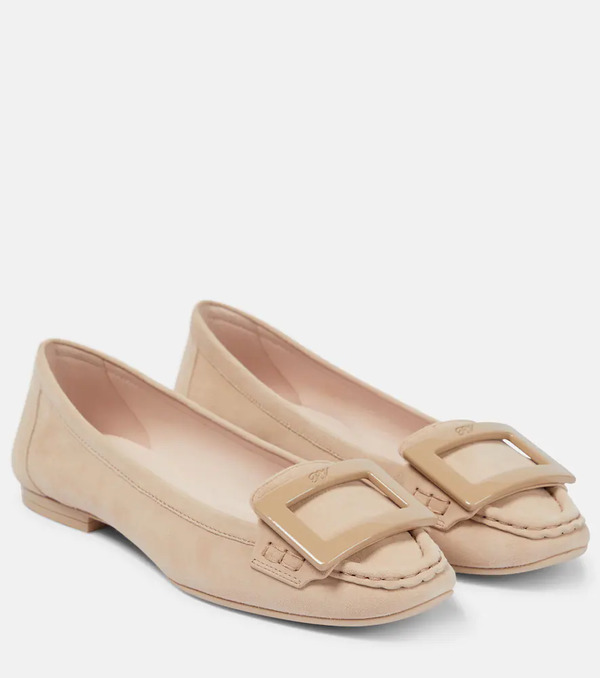  Roger Vivier Roger Vivier Suede Loafers 
