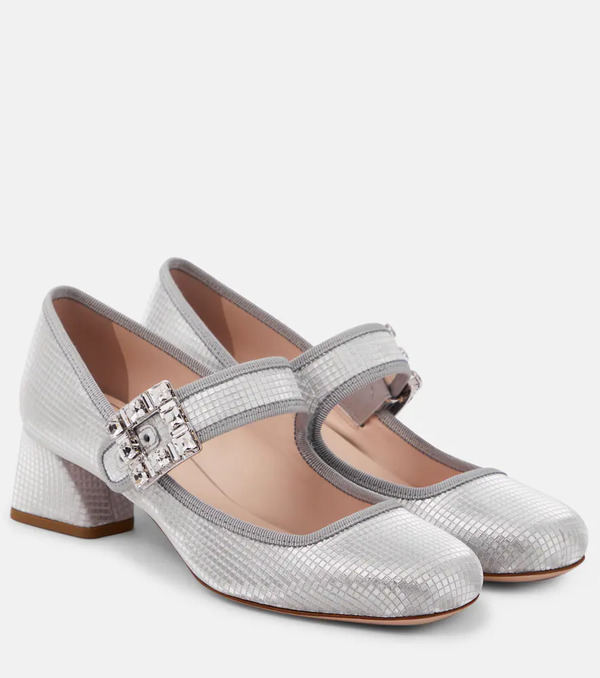  Roger Vivier Roger Vivier Tres Vivier Embellished Pumps 