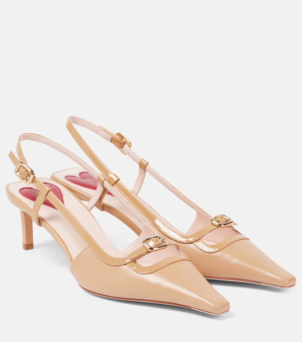  Roger Vivier Roger Vivier Viv' Canard 55 Slingback Pumps 