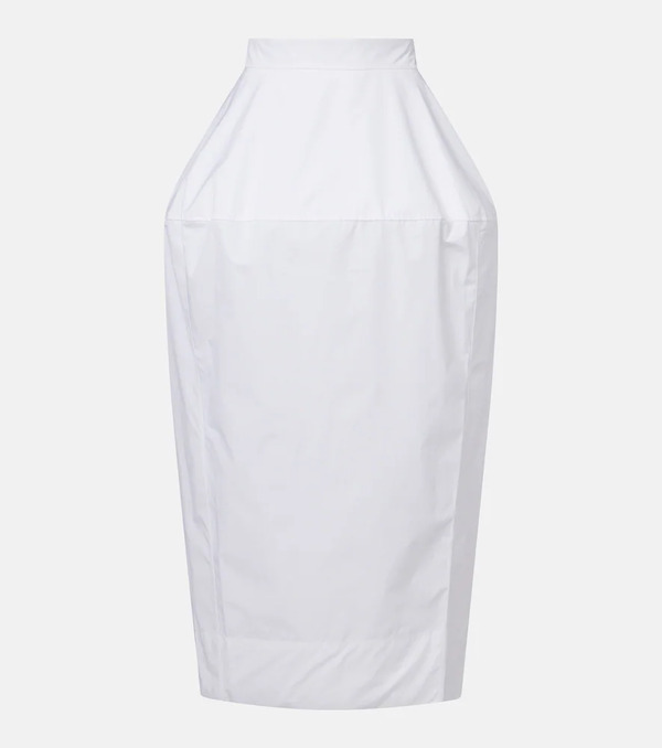  Rohe Rohe Cotton Poplin Midi Skirt 