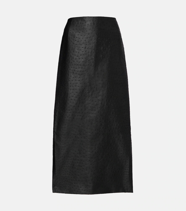  Rohe Rohe Embossed High-rise Midi Skirt 