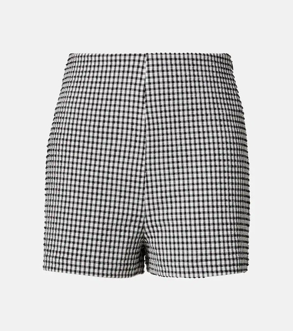  Rohe Rohe High-rise Gingham Shorts 