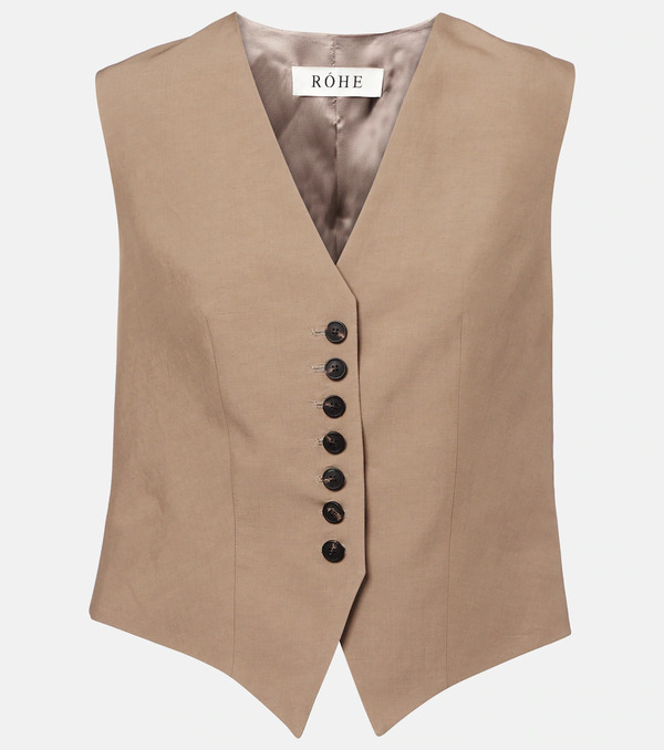  Rohe Rohe Single-breasted Vest 