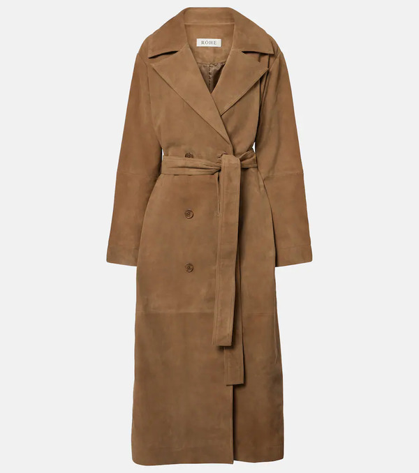  Rohe Rohe Suede Wrap Coat 