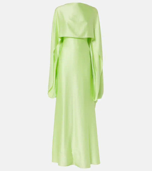  Roksanda Roksanda Caped Satin Gown 