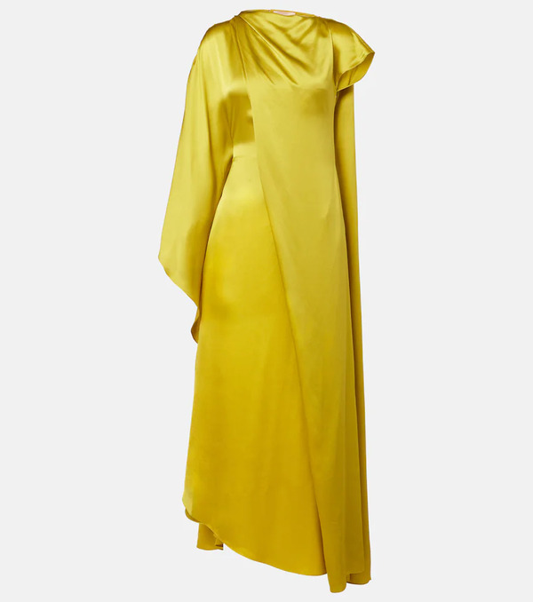  Roksanda Roksanda Hiba Caped Silk Gown 